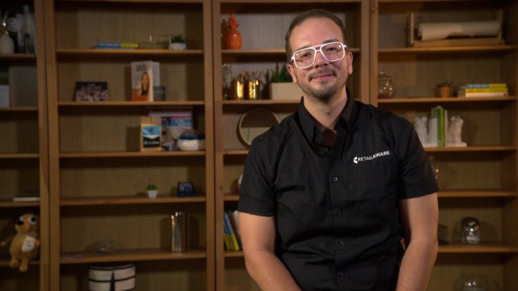 Retail Aware CEO Keith Fix. (Image by Tiffany Johanson, NEbraska Public Media)