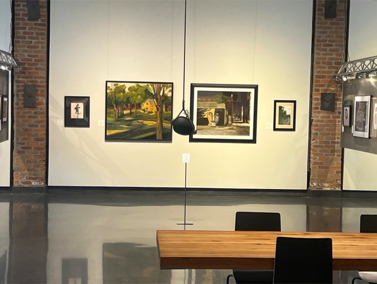 Gallery 1516. Current Exhibition. Image by Gabriel Escalera