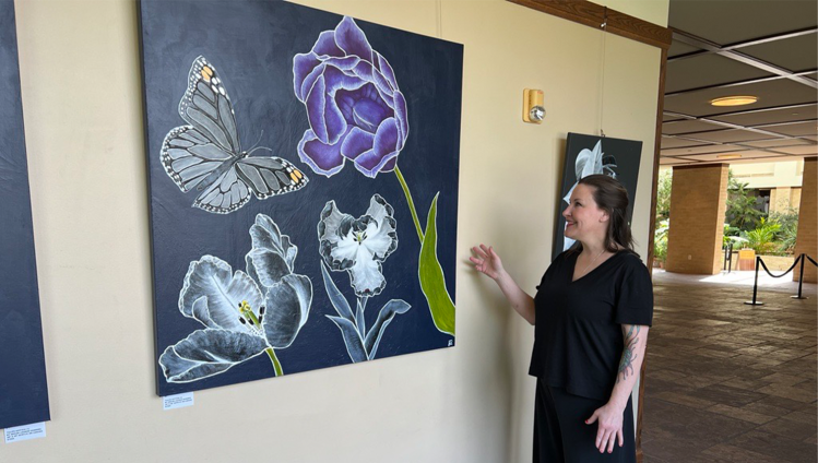 Plants that make me happy exhibit.