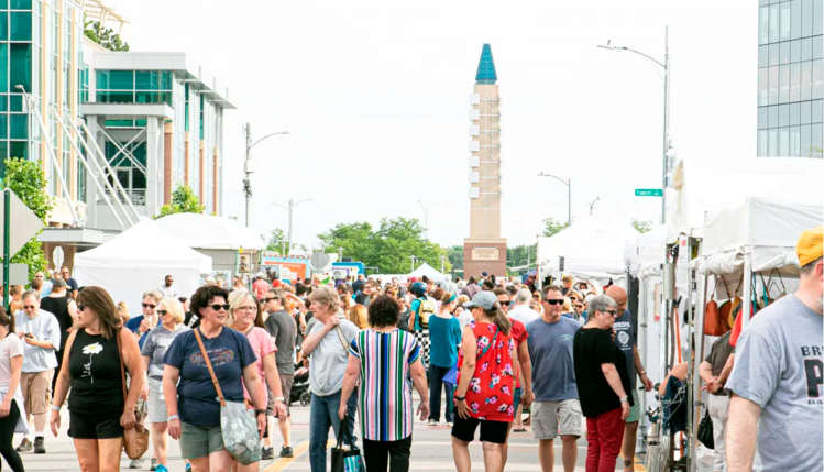 Omaha Summer Arts Festival (OSAF). Image property of OSAF