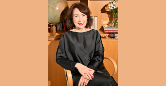 Anne Marie Kenny. Karel Steiner for the Prague book launch. Image providedd by Kenny.