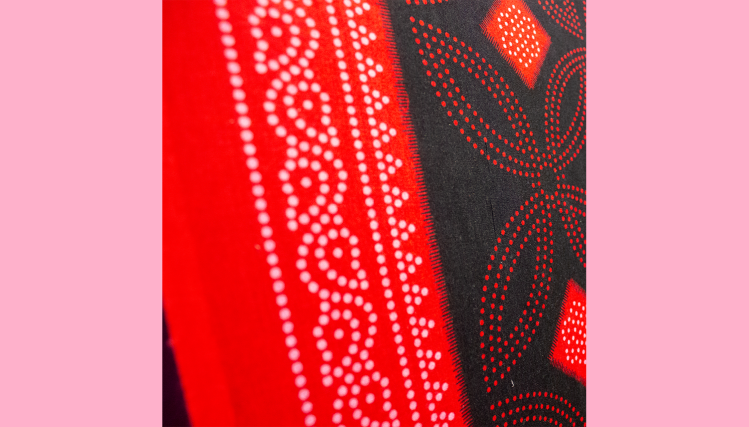 Fabrics of Africa: Weaving Culture and Community. Image property of Kaneko.