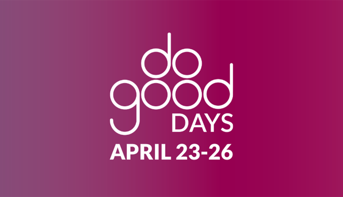 Do Good Days logo for April 23-26