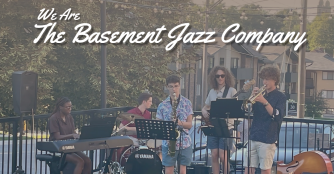 A photo of a Basement Jazz Company performance