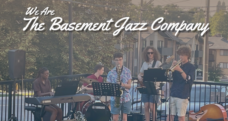 A photo of a Basement Jazz Company performance