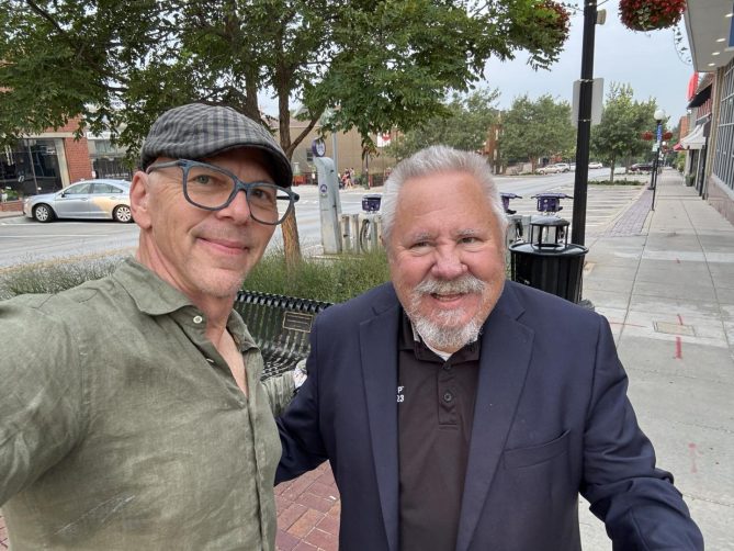 Jeff and Tom Becka in Dundee