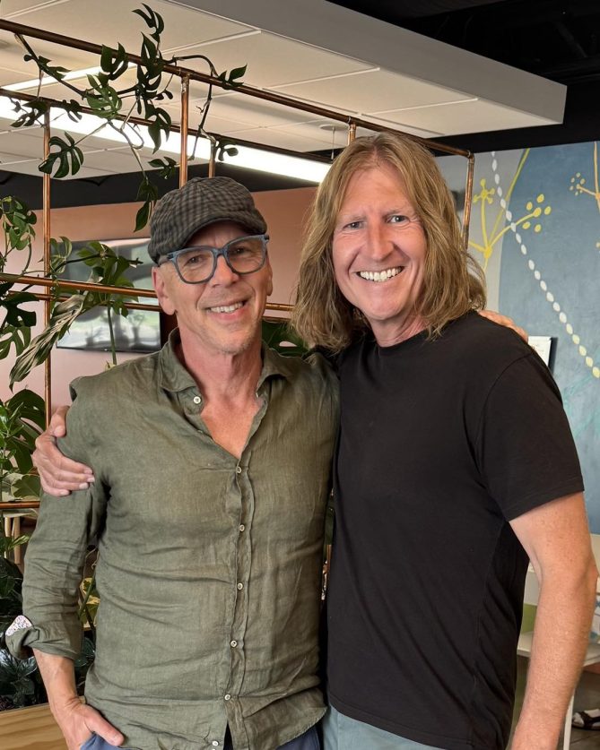 Matt and Jeff smiling