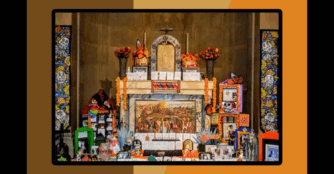 Día de los Muertos Altar photo