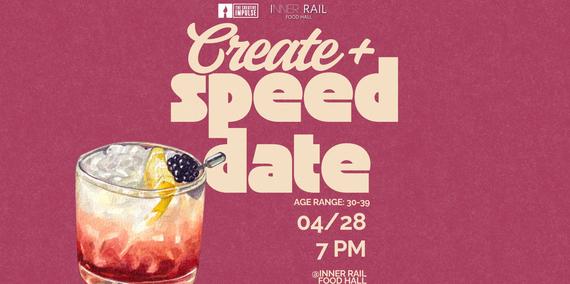 Participants gathered around tables creating colorful Sharpie art while engaging in timed “speed meet” conversations during a lively brunch-style social event.