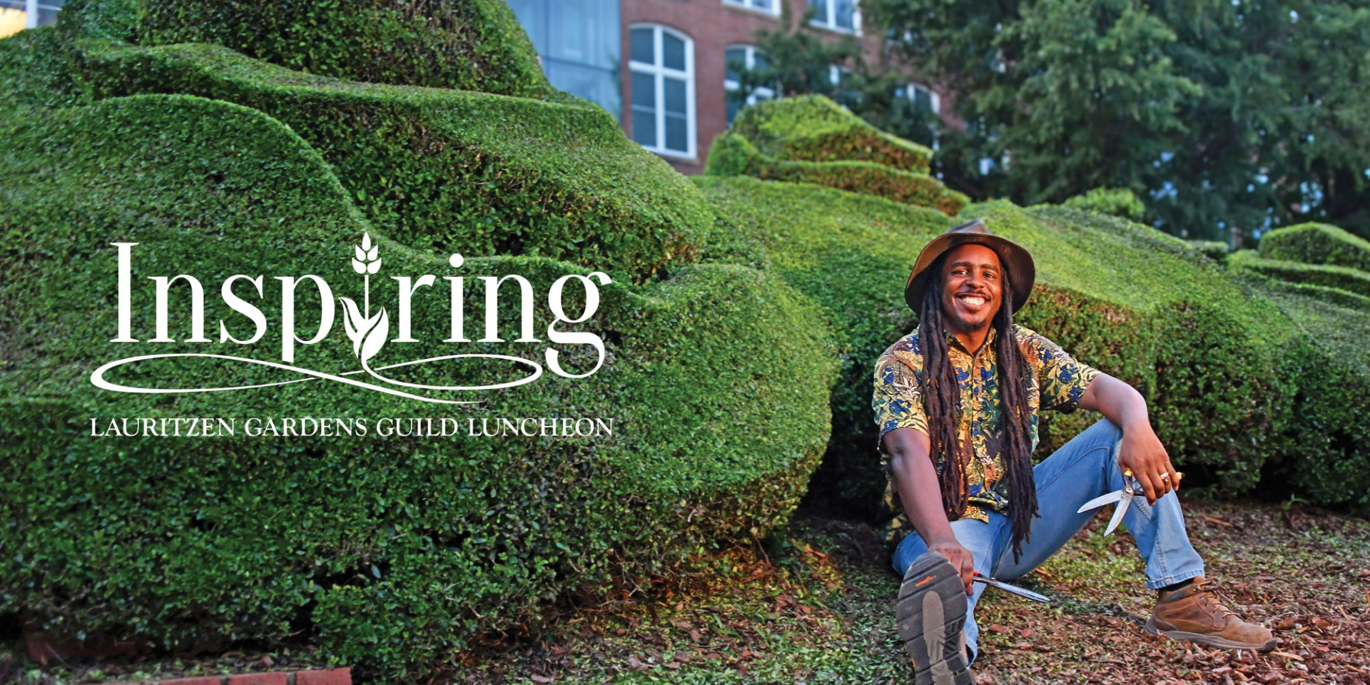 Come celebrate the season with us as award-winning topiary artist Michael P. Gibson will share his creative process on how to transform landscapes into living works of art.