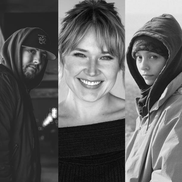 The Three artists that will be coming to the event.