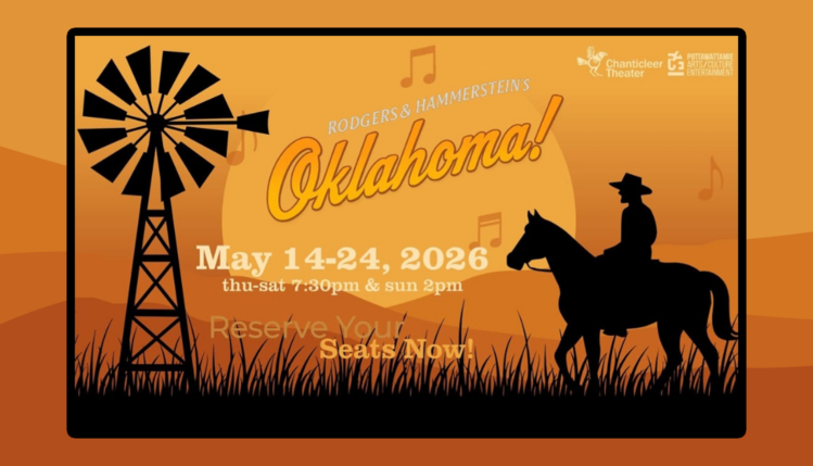 Rodger & Hammerstein's Oklahoma! May 14-24, 2026 thu-sat 7:30pm & sun 2pm Reserve Your seats Now!