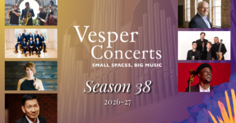 Season 38 Announcement – Vesper Concerts at KVNO