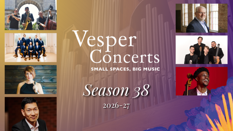 Season 38 Announcement – Vesper Concerts at KVNO