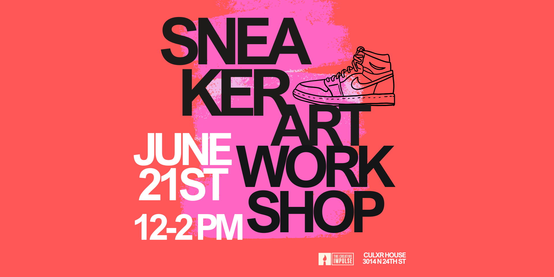 Sneaker Art Workshop at Culxr House