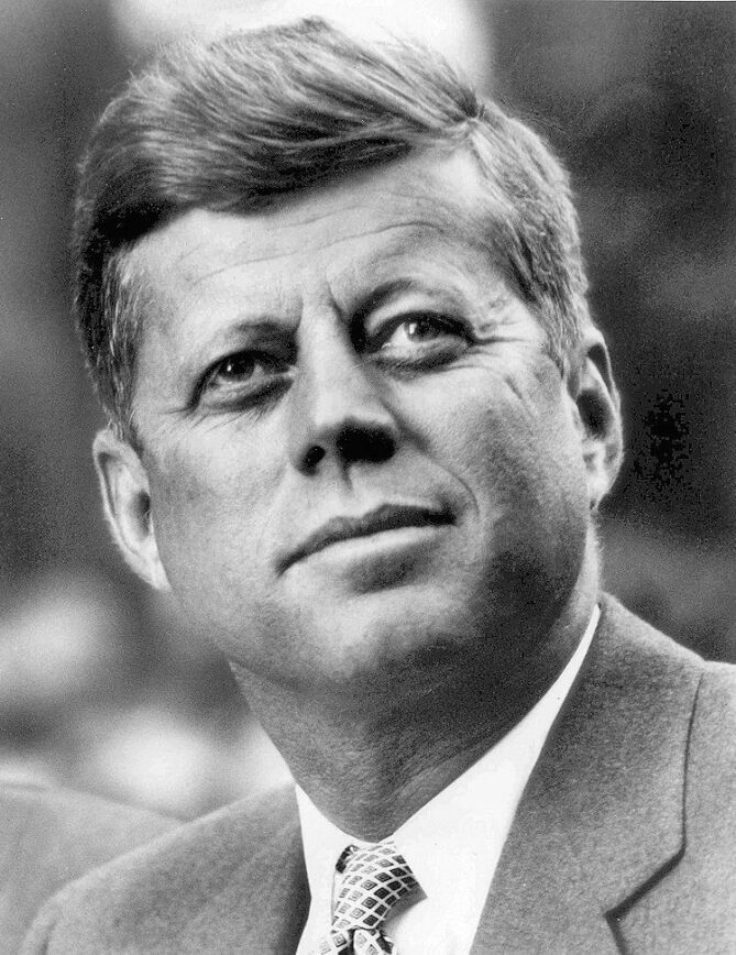 Headshot of JFK