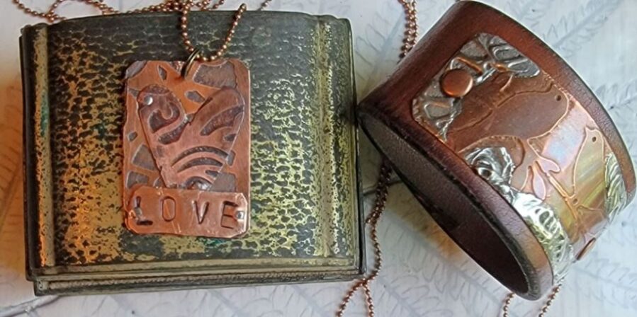 Copper made jewelry