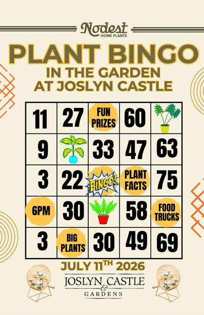 Artwork for plant bingo event