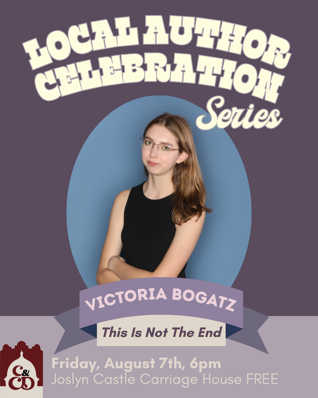 Picture of author on the artwork