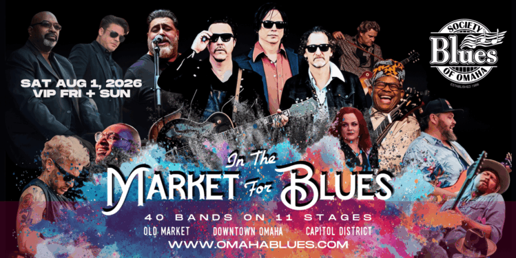 In the Market for Blues 2026 promotional poster